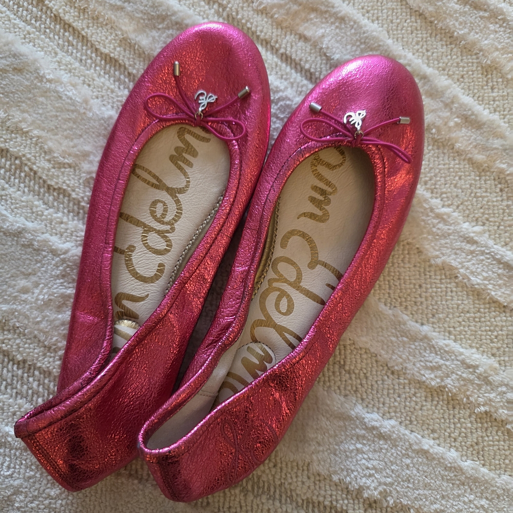 Sam Edelman Felicia Pink Ballet Flats